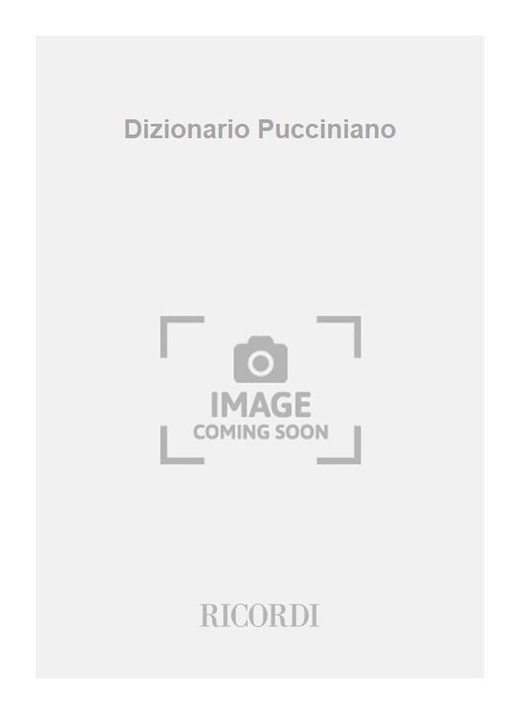 Dizionario Pucciniano
